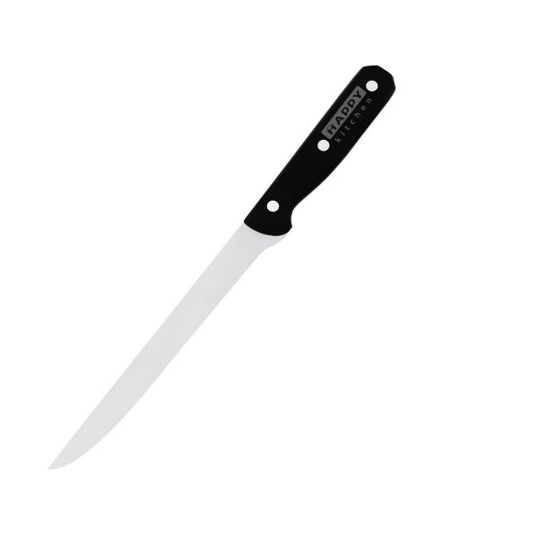 سرویس چاقوی آشپزخانه 6 پارچه هپی کیچن مدل Stone Knife به همراه استند - Image 5
