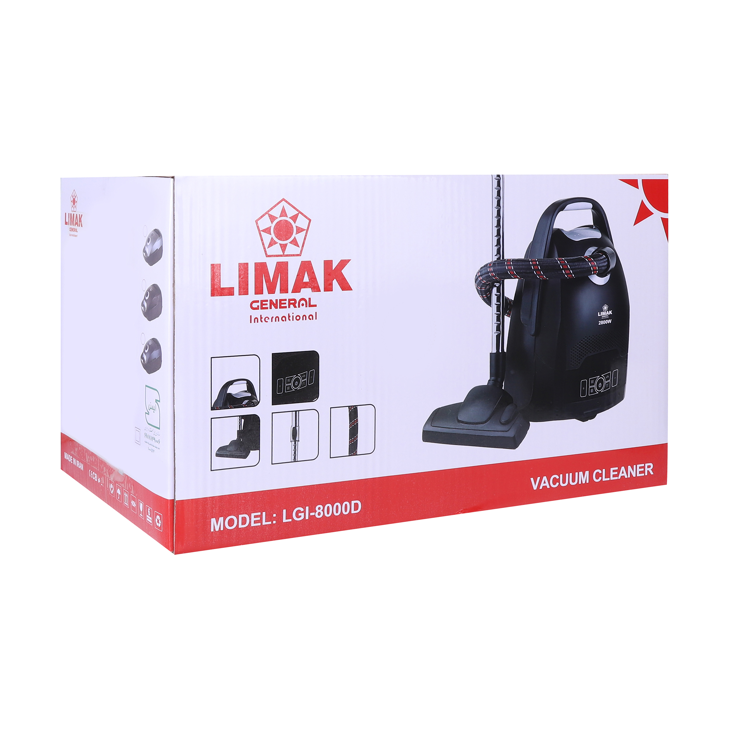 جاروبرقی لیماک جنرال اینترنشنال مدل LGI-8000D - Image 14